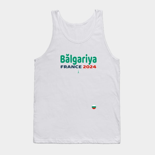 Bălgariya France 2024 Tank Top by TeeTees